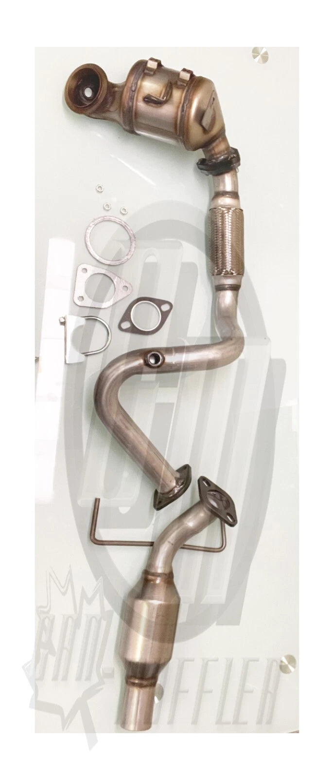 Chevy Trax 1.4L 2015-2020 Front Flex Pipe & Both Catalytic Converters