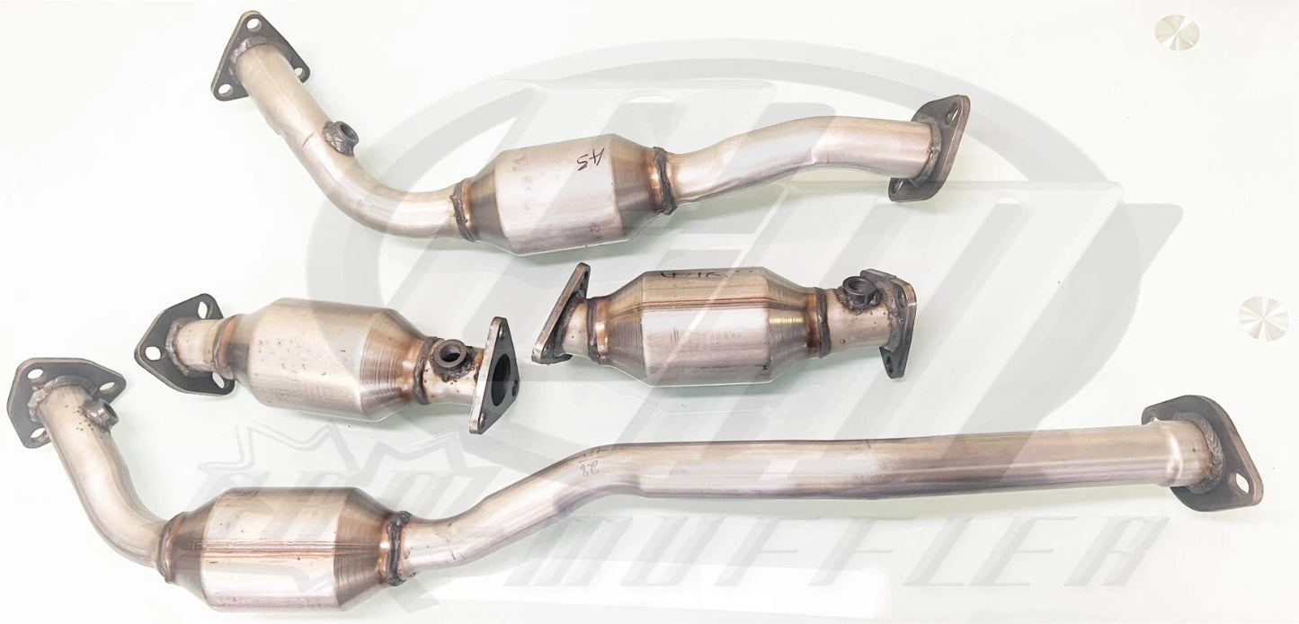 Fits Nissan Xterra 3.3L ALL FOUR Catalytic Converters 2000-2004 DIRECTFIT
