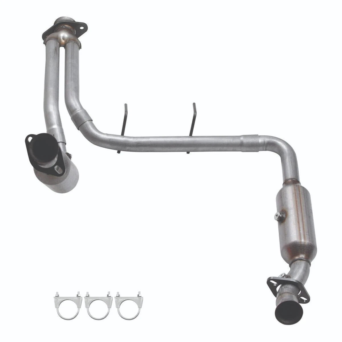 Ford F-150 3.7L 2011-2014 Y Pipe Catalytic Converter Driver & Passenger Sides