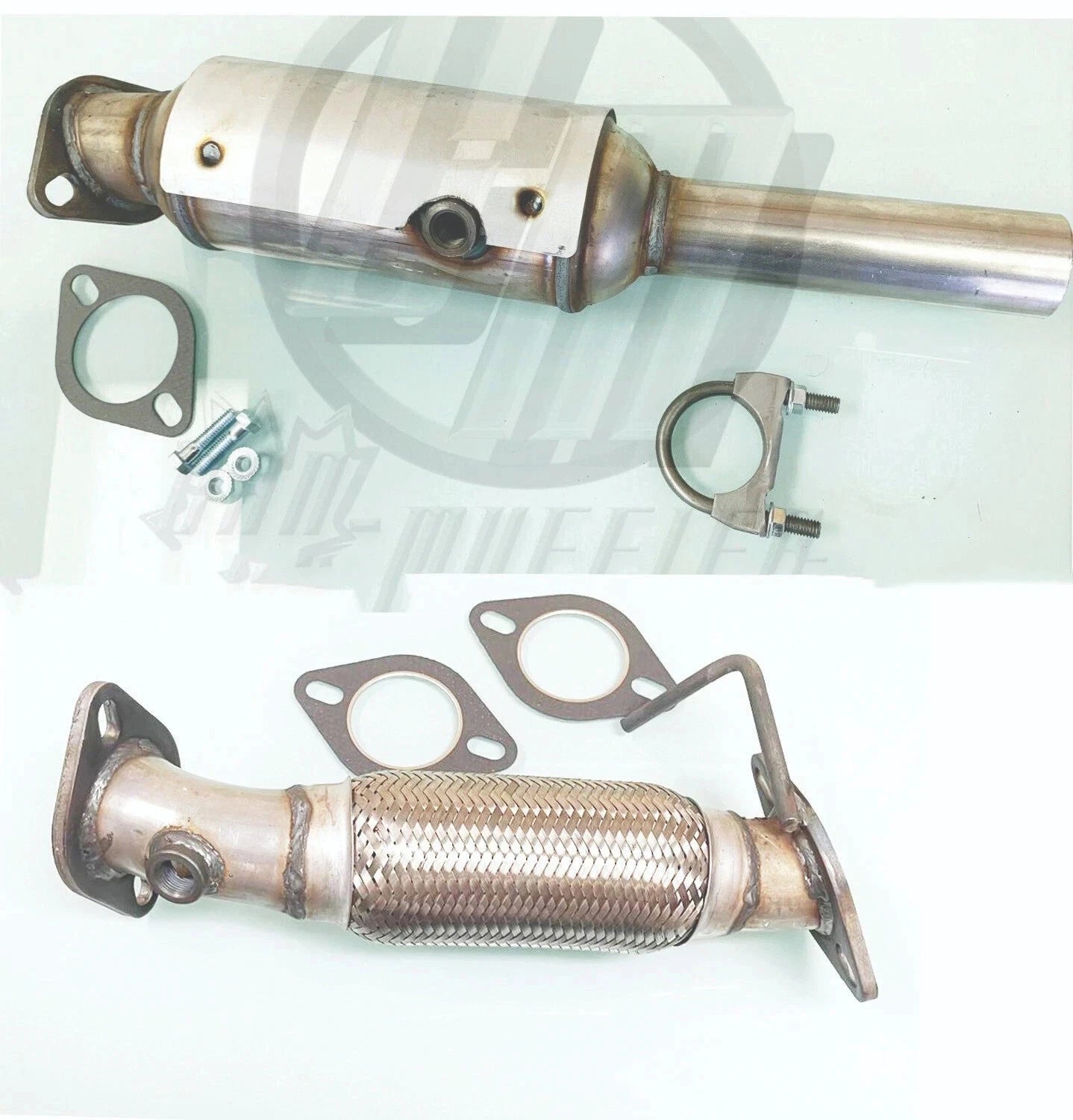 Fits KIA Forte 2.0L 2018-2023 Front Flex Pipe & Rear Catalytic Converter OBDII