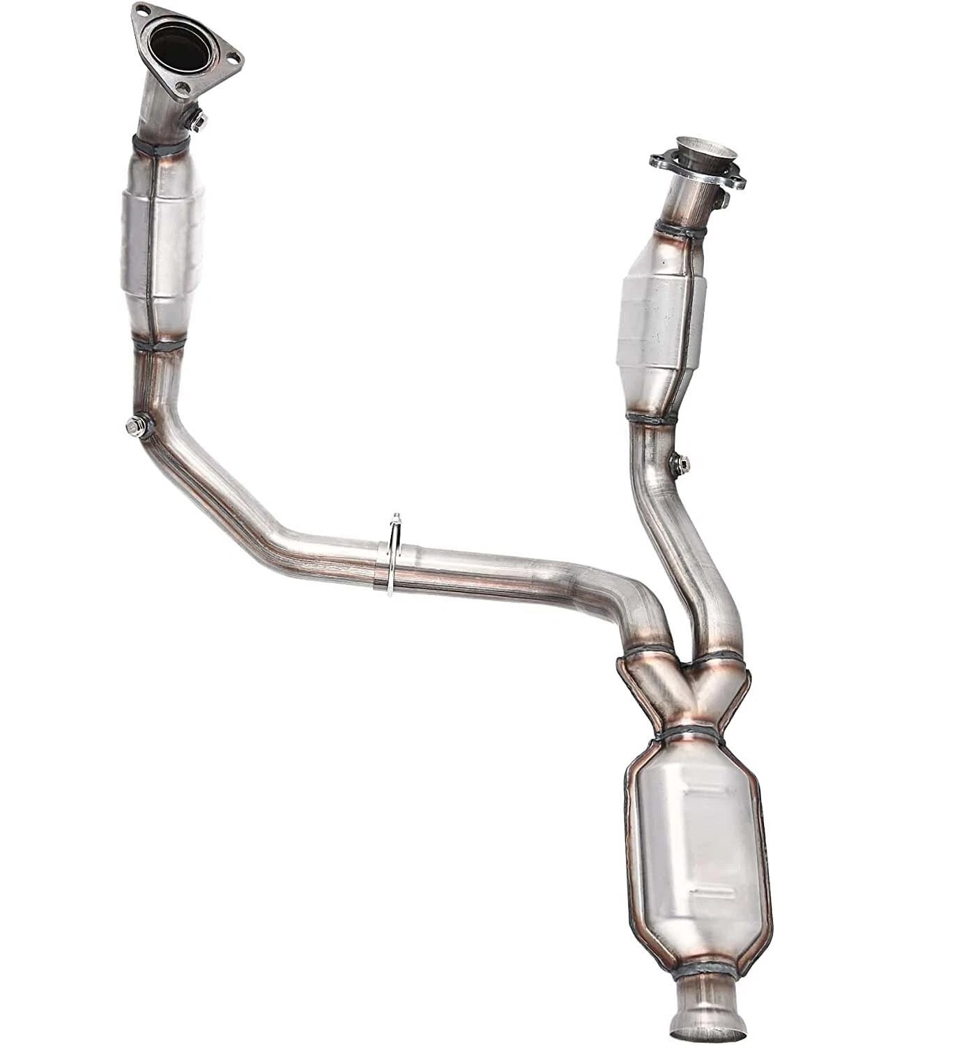 Chevy Avalanche 6.0L Y Pipe Catalytic Converters 2009 BrandNew OBDII