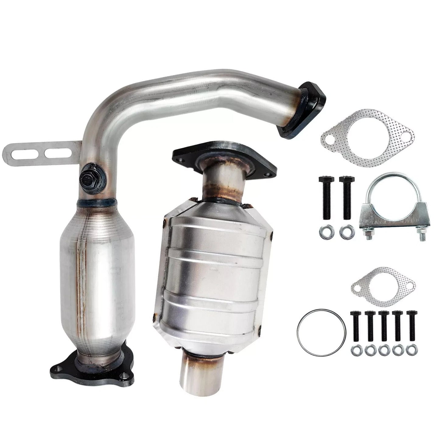 Chevy Malibu 2.4L Front & Rear Catalytic Converters 2008-2012