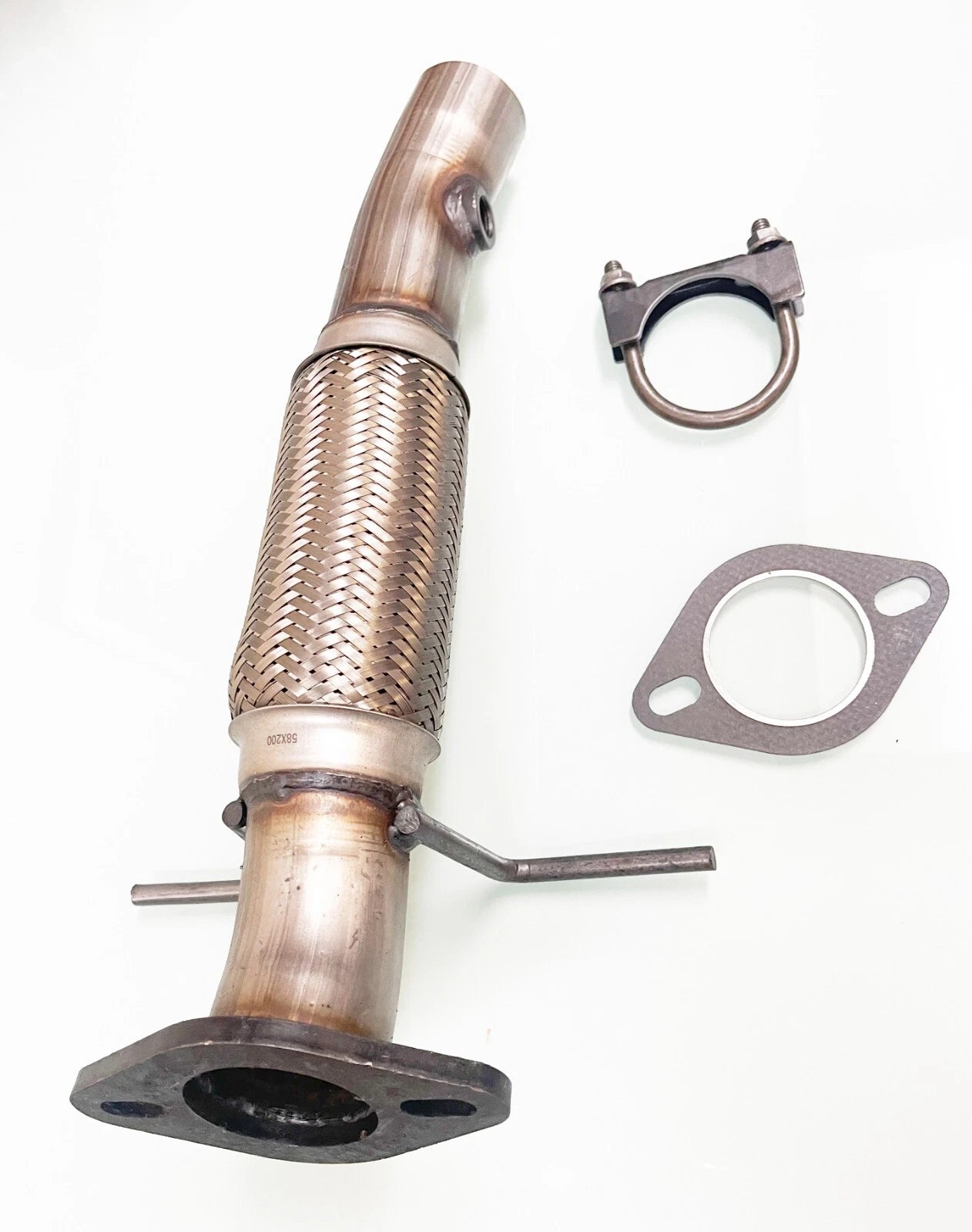 Mazda 3 & Mazda 5 Repair Flex Pipe 2004-2010 Stainless With Gasket & Clamp