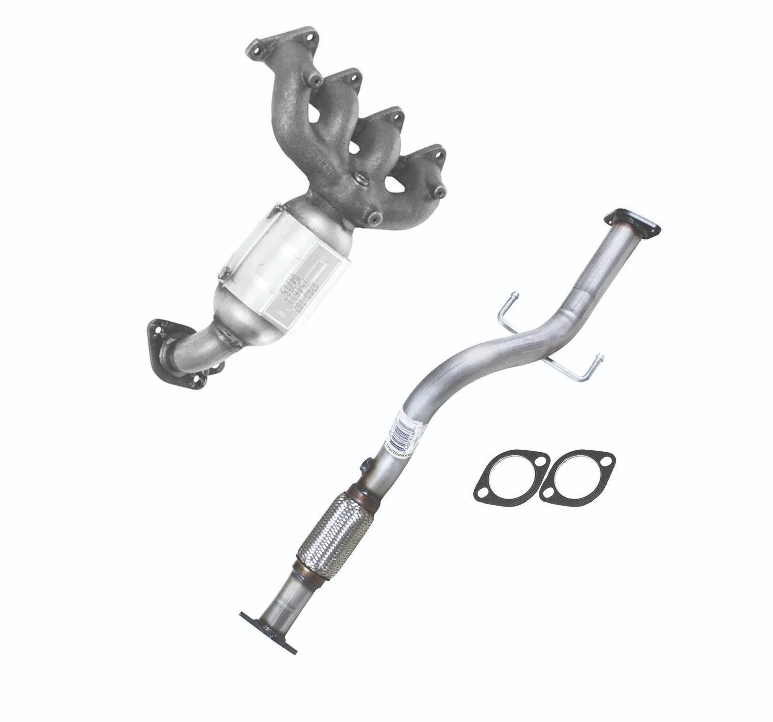 Fits Hyundai Accent 1.6L 2006-2010 Manifold Catalytic Converter Front Flex Pipe