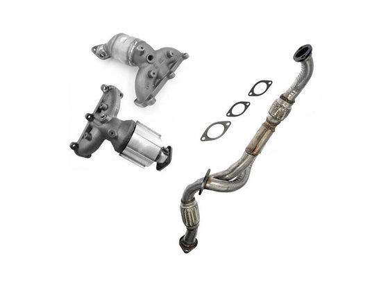 Fits Hyundai Santa Fe 2.7L Flex Pipe & Manifold Catalytic Converters 2007-2009
