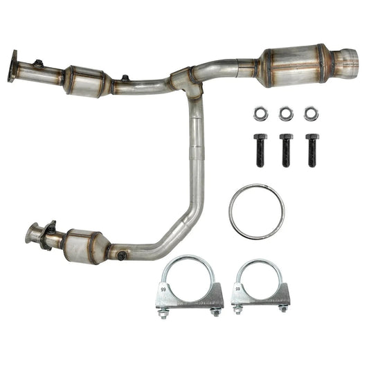 GMC SIERRA 1500 5.3L Y Pipe Catalytic Converters 2009-2013 BrandNew OBDII