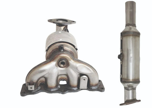 Fits HYUNDAI Santa Fe Sport 2.4L 2017-2018 Manifold & Rear Catalytic Converters