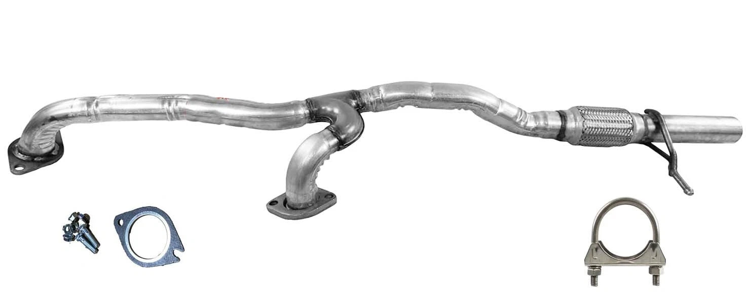 Ford Flex 3.5L Both Manifold Catalytic Converters & Flex Pipe 2013 TO 2019 3 Pcs (3)