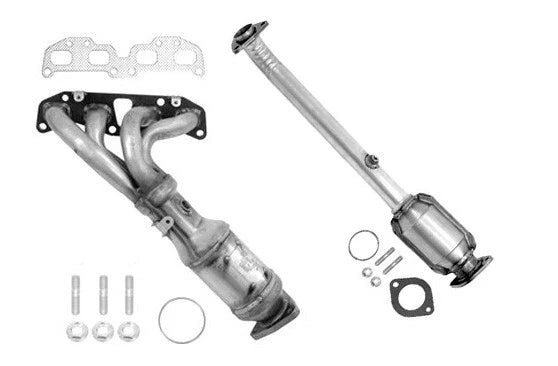 Fits Nissan Frontier 2.5L Both Catalytic Converters 2005-2019 Inc All Gaskets