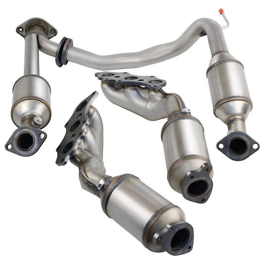 Fits Toyota FJ Cruiser 4.0L 2010-2012 ALL FOUR Catalytic Converters OBDII