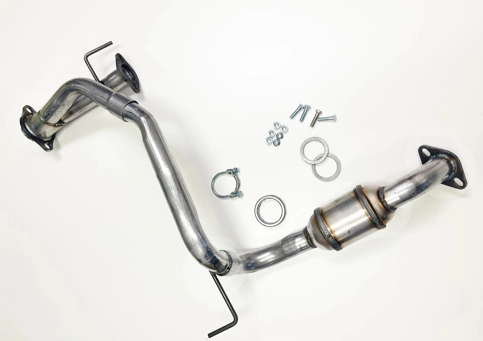2005-2015 Toyota Tacoma 4.0L Rear Driver Side Y pipe Catalytic Converters (4WD)