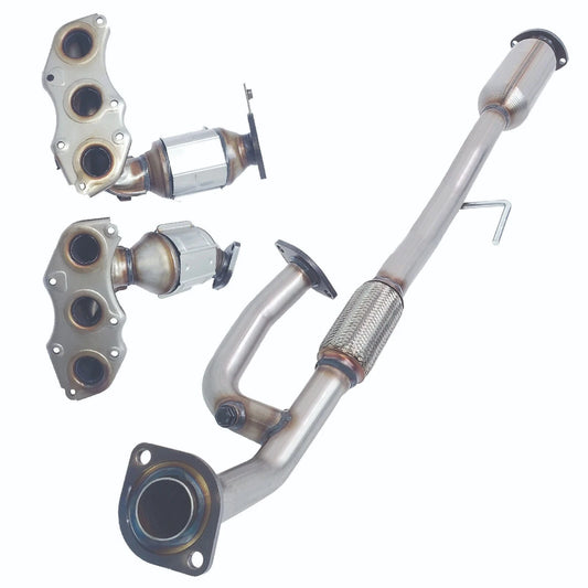 Toyota CAMRY 3.5L ALL THREE Catalytic Converters 2007-2017 DirecFit