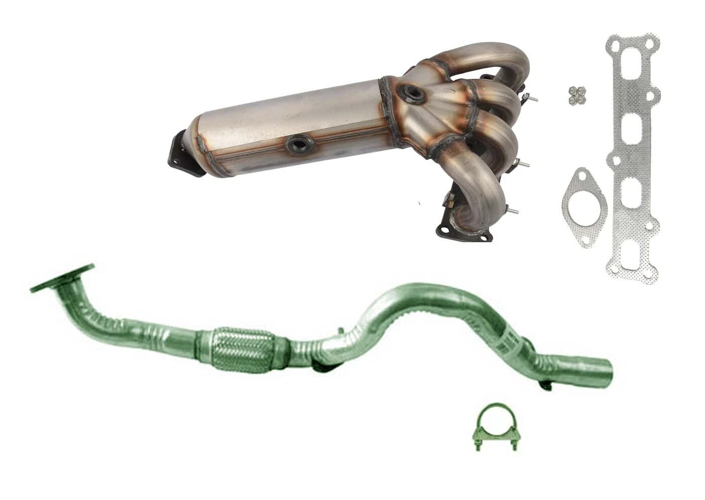 Jeep Renegade 2015 TO 2018 Front Manifold with Catalytic Converter & FLEX PIPE