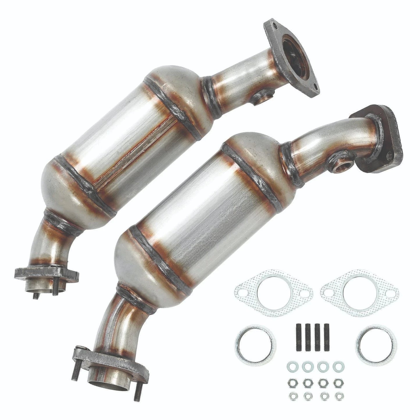 Cadillac CTS PAIR Of BOTH Front Catalytic Converters 2004 TO 2007