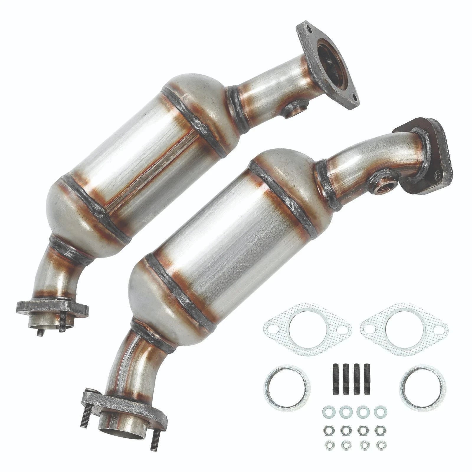 Cadillac CTS PAIR Of BOTH Front Catalytic Converters 2004 TO 2007