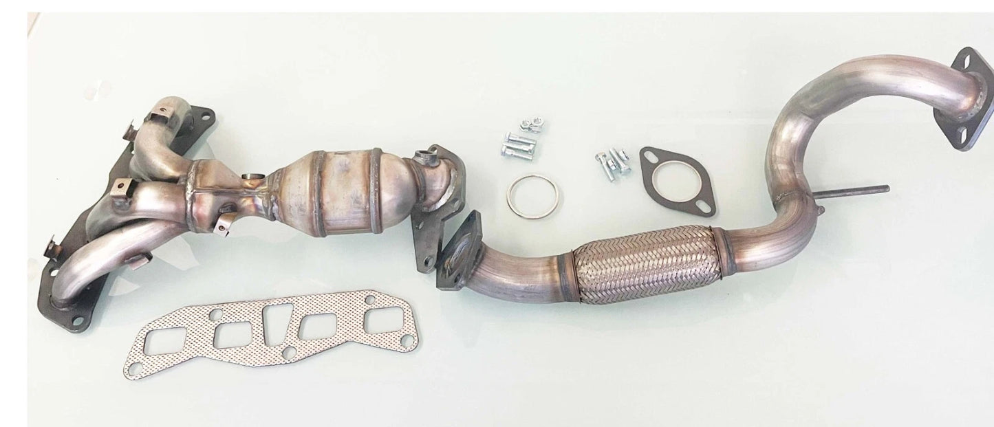 Fits Nissan ROGUE 2.5L Front Flex PIPE & Manifold Catalytic Converter 2008-2014