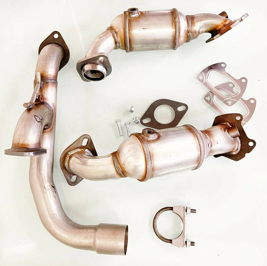 Chrysler Town & Country 3.6L Both Manifold Catalytic Converters & Front Pipe