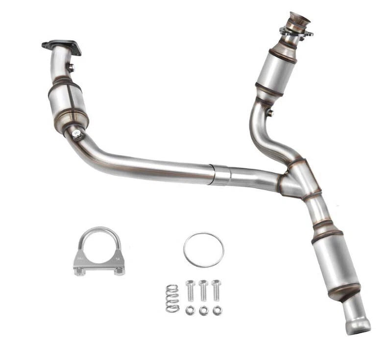 GMC SIERRA 1500 5.3L Y Pipe Catalytic Converters 2009-2013 BrandNew OBDII