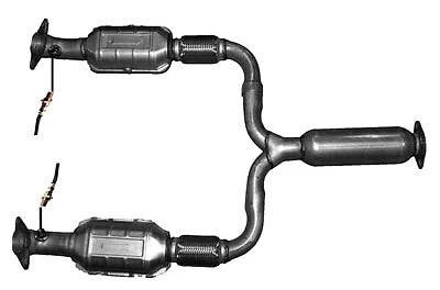Fits INFINITI M45 REAR Flex Pipe Catalytic Converters 03-04 SHIPPED IN 3 PIECES
