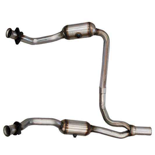 For Jeep Wrangler 3.8L Y pipe with Catalytic Converters 2010 TO 2011 Direct Fit