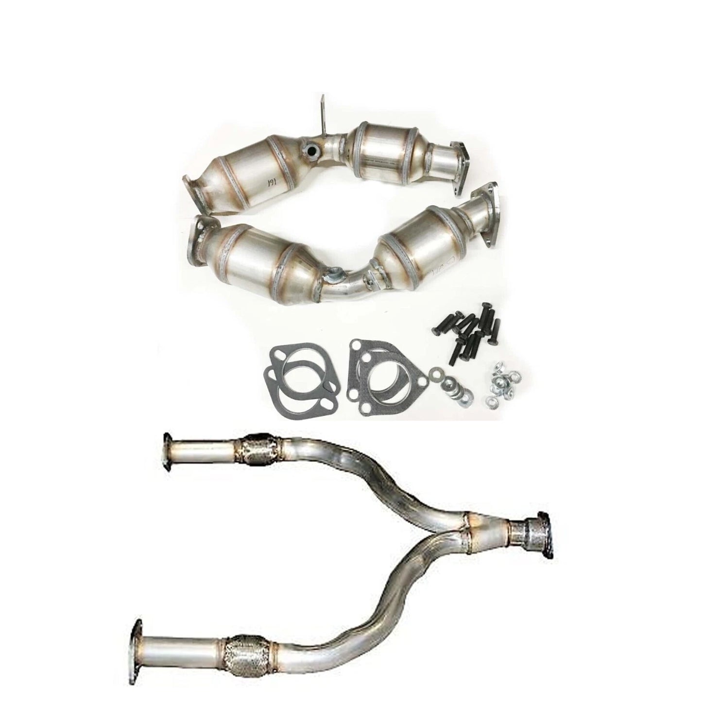 Fits INFINITI M37 Both Catalytic Converter & Flex Pipe 2011-2013