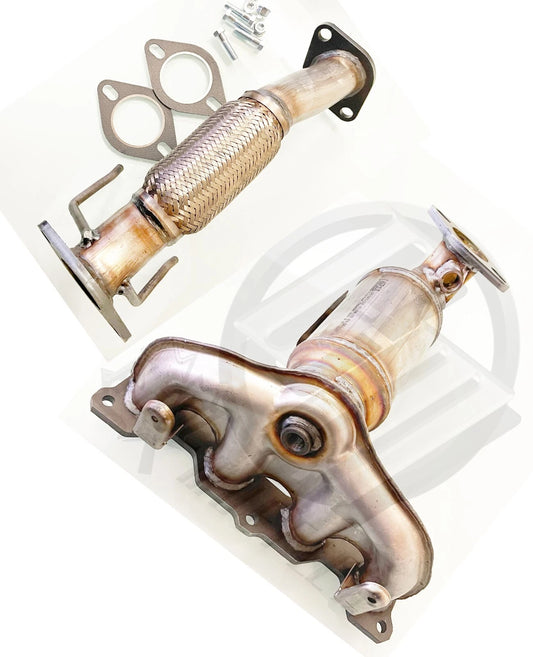 Fits KIA SORENTO 2.4L Front Flex Pipe & Manifold Catalytic Converter 2011-2015
