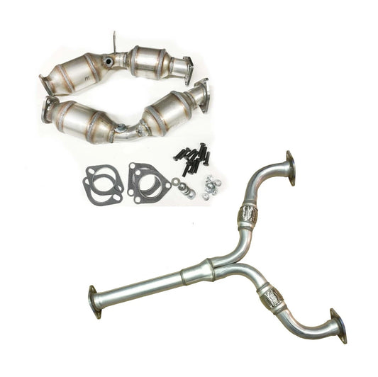 Fits INFINITI G35 3.5L RWD Flex Pipe 2003-2007 DirectFit 3 PIECES