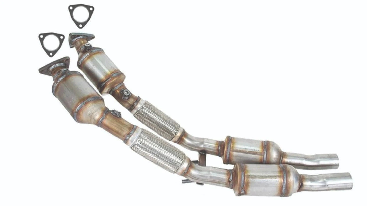 Fits VW Atlas 3.6L V6 Front Exhaust Catalytic Converters 2018 TO 2023 (2)
