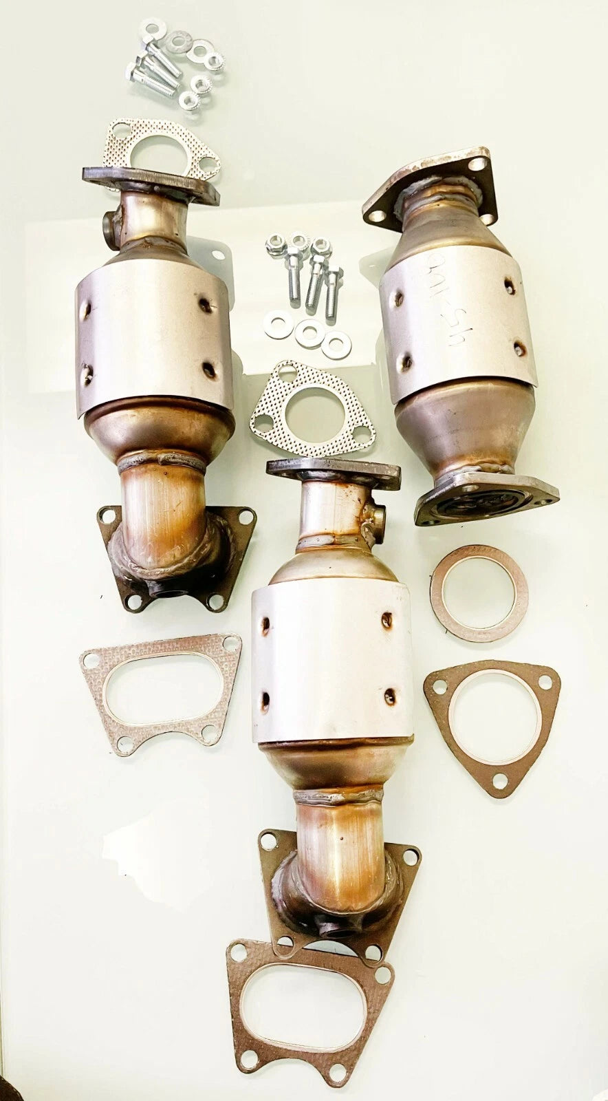 Honda RIDGELINE 3.5L BANK1 BANK2 & REAR Manifold Catalytic Converters 2006-2008