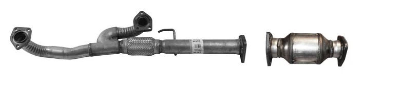 Acura MDX 3.5L Rear Catalytic Converter & Exhaust Flex Pipe 2003-2006