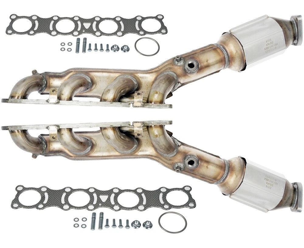 Fits Nissan Titan XD 5.6L Pair Of Both Manifold Catalytic Converters 2017-2021