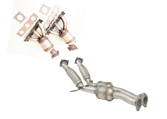 Fits Volvo XC90 3.2L 2007-2010 Manifolds & Rear Flex Pipe Catalytic Converters