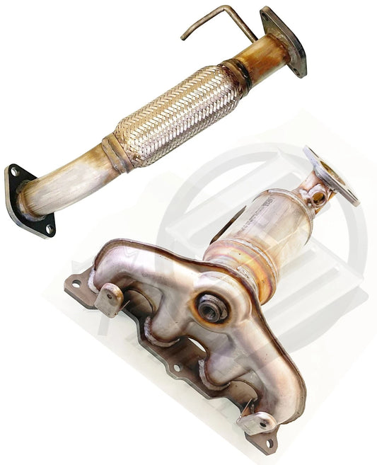 Fit Hyundai Santa Fe 2.4L Sport Flex Pipe Manifold Catalytic Converter 2013-2016