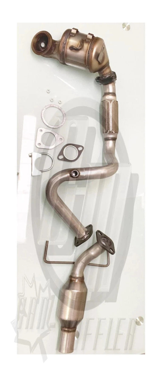 2013-2021 Buick Encore 1.4L Turbo Front Flex Pipe + Front/Rear Catalytic Convert