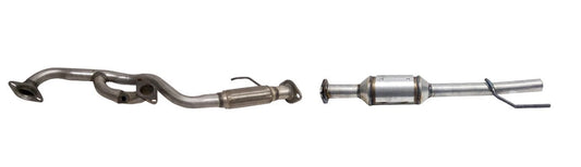 Ford Escape Rear Main Catalytic Converter & Flex Pipe 2001 TO 2006 2PIECES