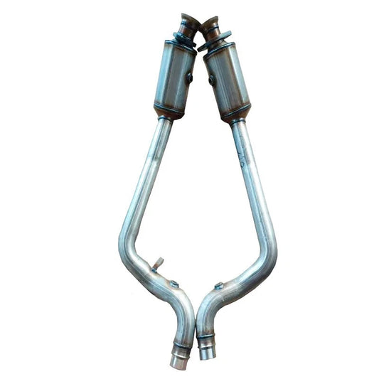 Jaguar XJ 3.0L Both Left & Right Catalytic Converters 2013-2017 Stainless OBDII