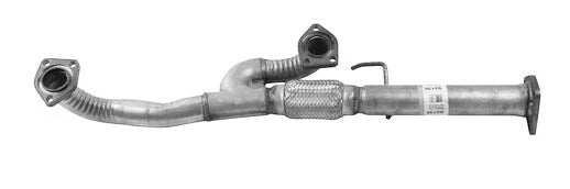 Acura MDX 3.7L Rear Catalytic Converter & Exhaust Flex Pipe 2007-2009 (2)
