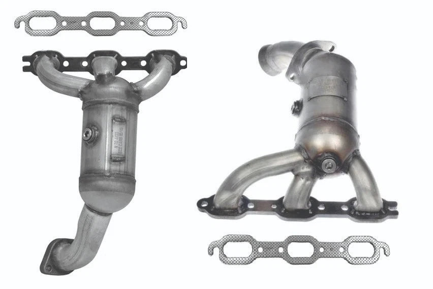 VW ROUTAN 4.0L Both Manifolds Catalytic Converters 2008-2010 DIRECTFIT OBDII