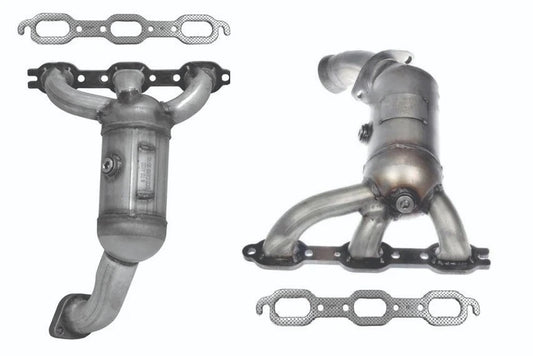 VW ROUTAN 4.0L Both Manifolds Catalytic Converters 2008-2010 DIRECTFIT OBDII