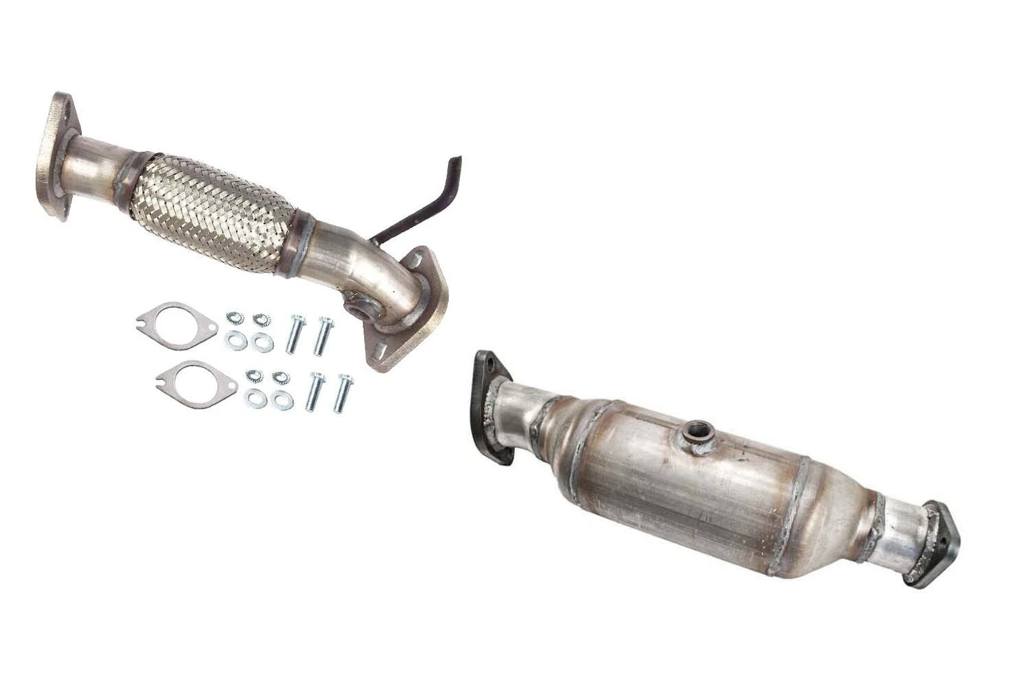 Fits Kia Rondo 2.4L Front Flex Pipe Rear Catalytic Converter 2009-2010