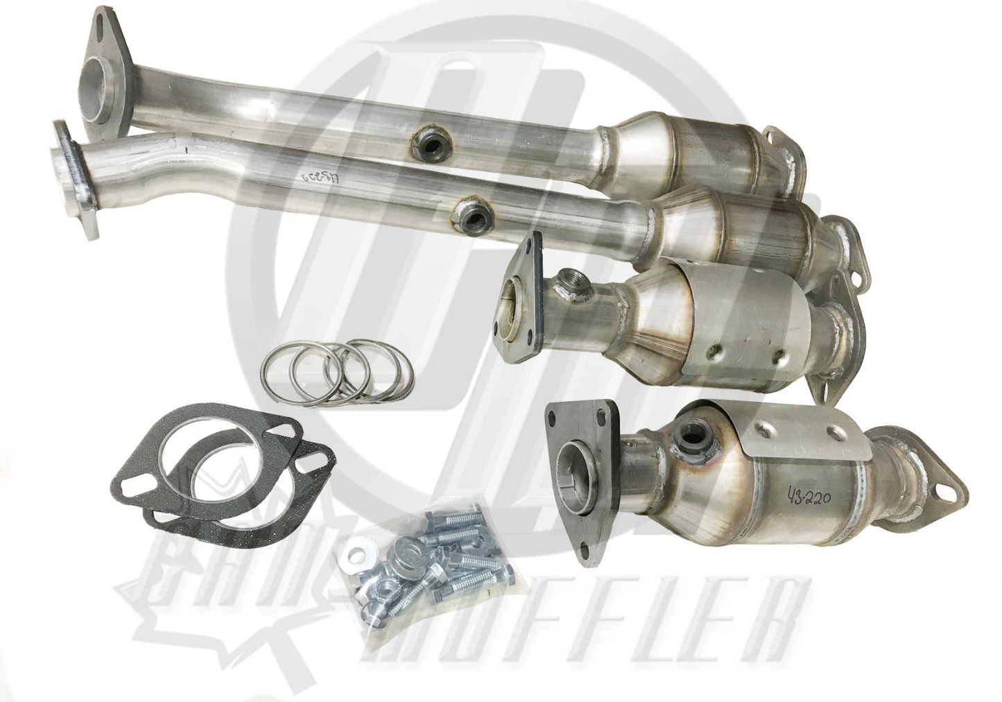 Aftermarket Xterra 4.0L ALL FOUR Catalytic Converters 2005-2015 OBDII