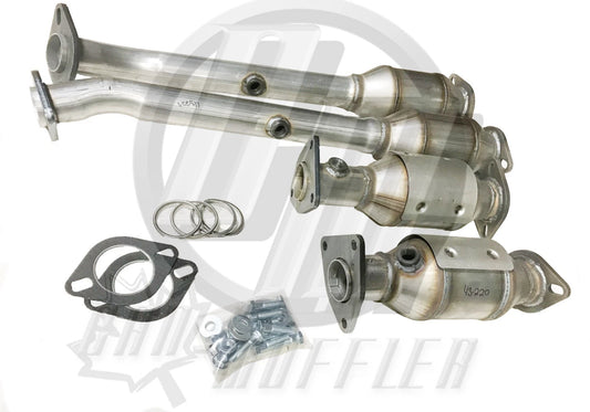 Aftermarket Xterra 4.0L ALL FOUR Catalytic Converters 2005-2015 OBDII