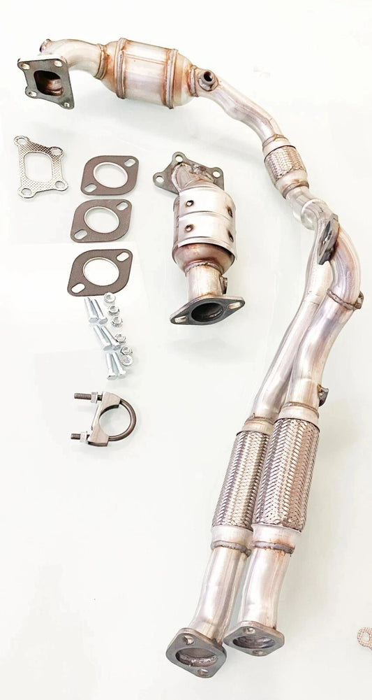 Fits Cadillac SRX 3.6L 2012-2016 Catalytic Converter & Flex Pipes LEFT and RIGHT