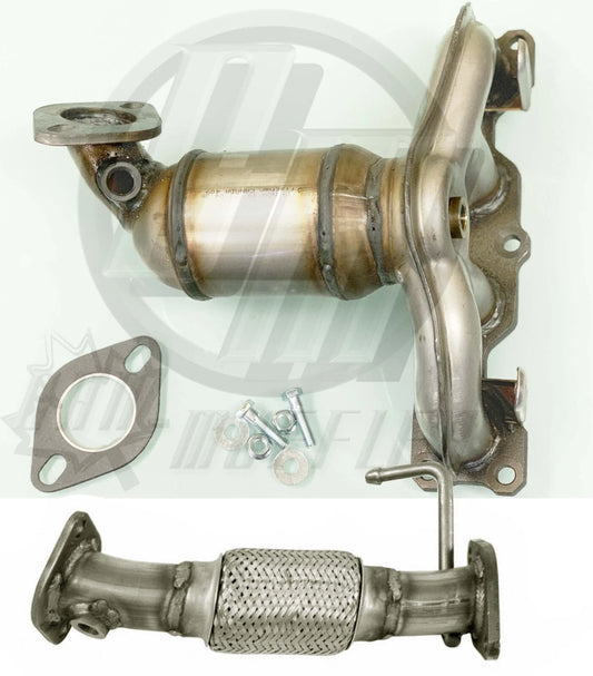 Fits Hyundai Sonata 2.4L 2011-2015 Front Flex Pipe Manifold Catalytic Converter