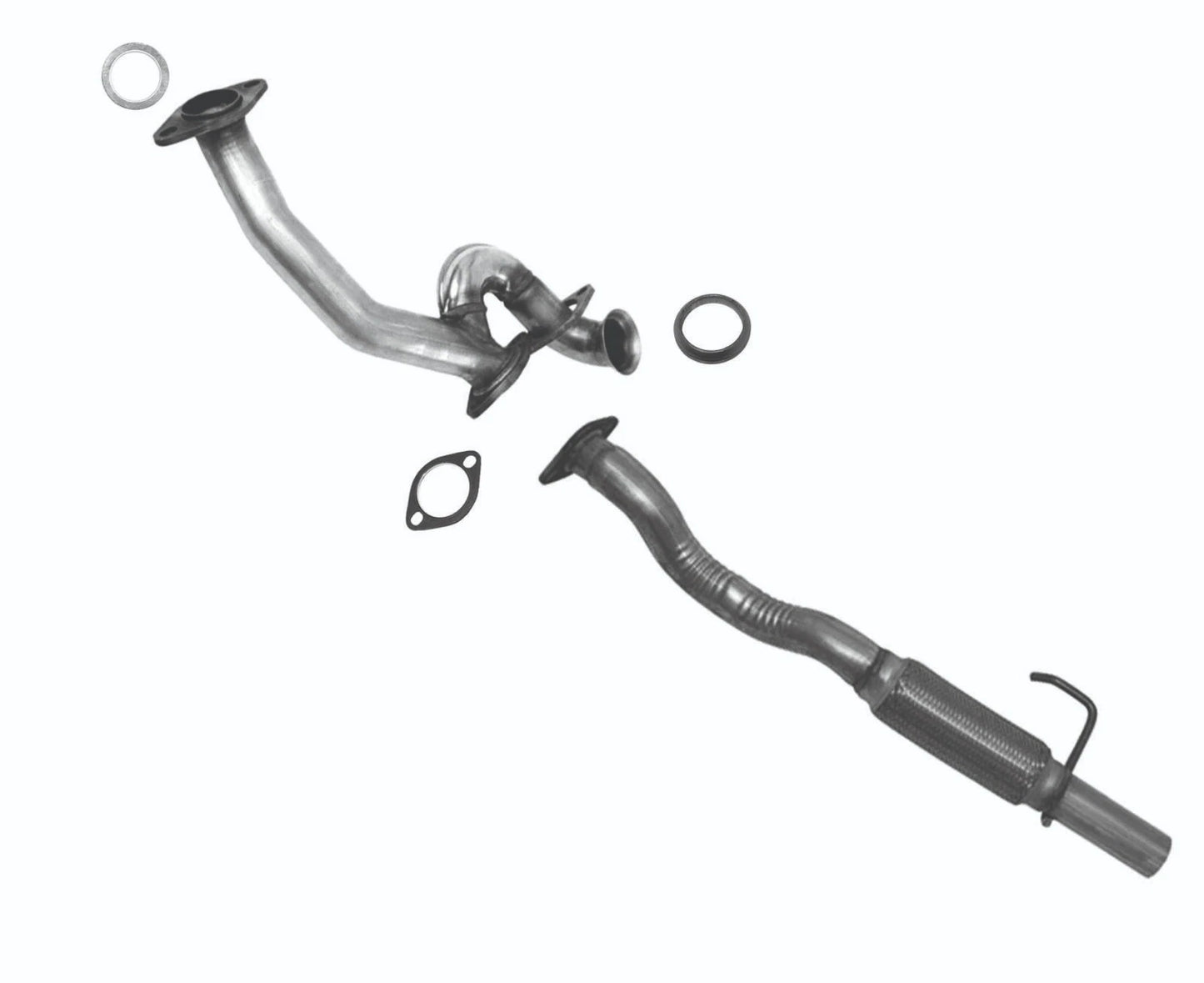 Fits Ford EDGE Lincoln MKX Y pipe & Exhaust Flex Pipe 2007-2010