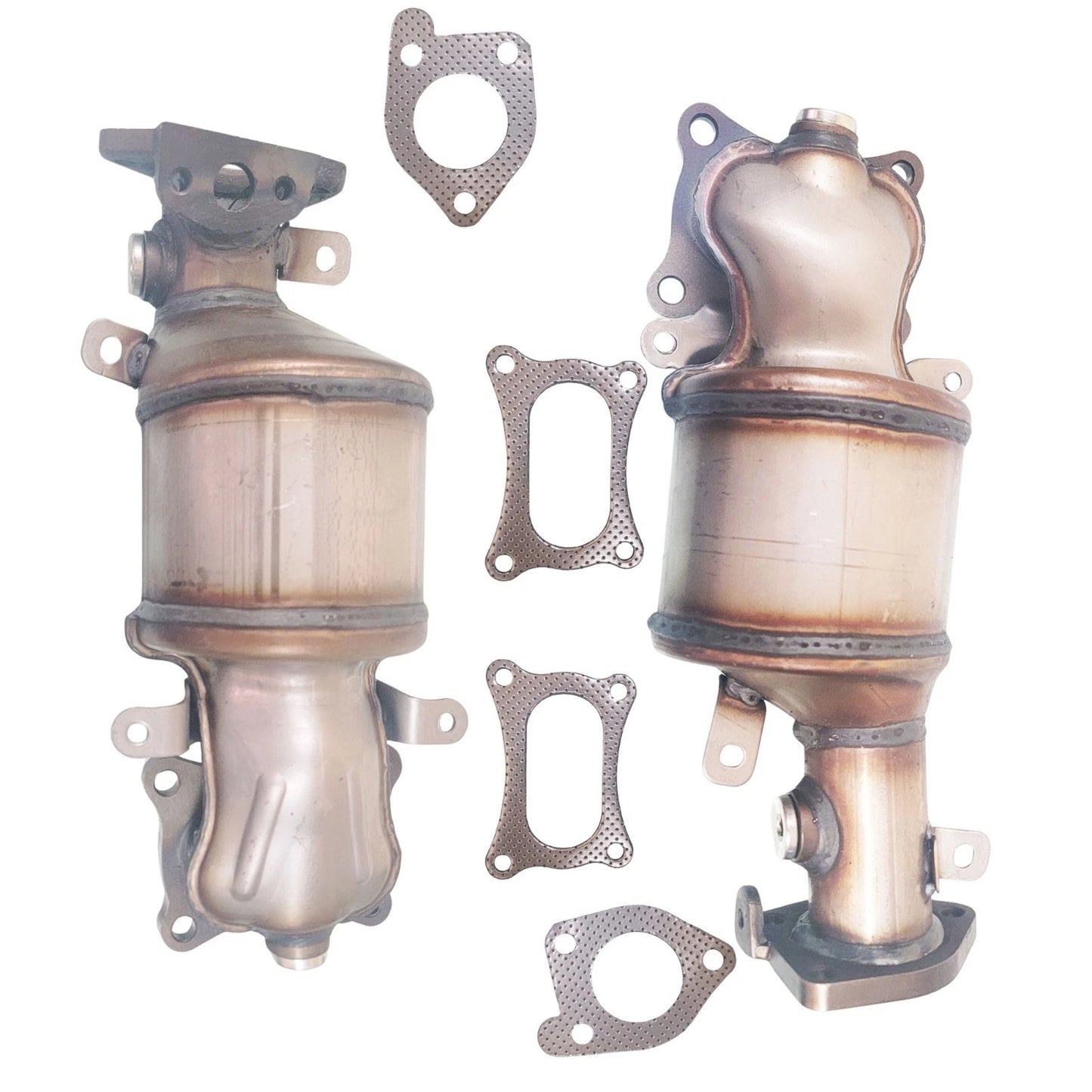 2012 TO 2014 Honda Crosstour 3.5L Pair Manifolds Catalytic Converters