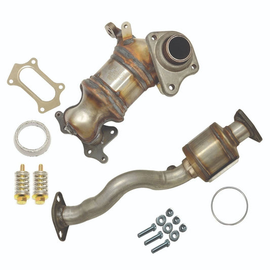 Honda Fit 1.5L Front & REAR Catalytic Converter 2009-2013 OBDII DIRECTFIT