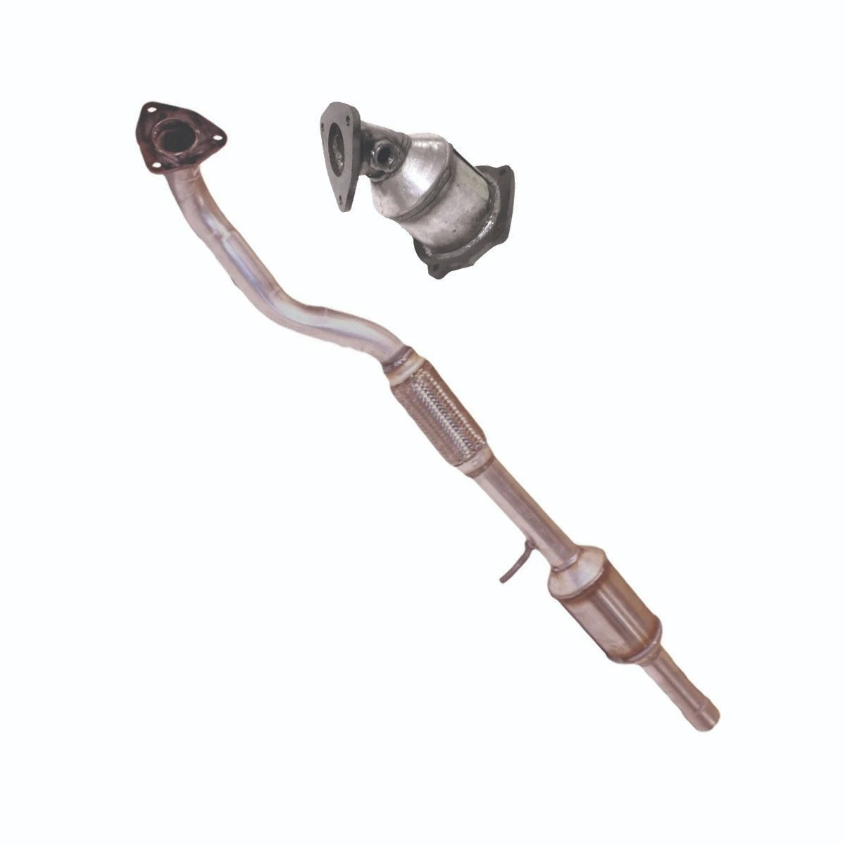 Fits Hyundai Santa Fe 2.4L MANIFOLD & Flex Pipe Catalytic Converter 2001 - 2004